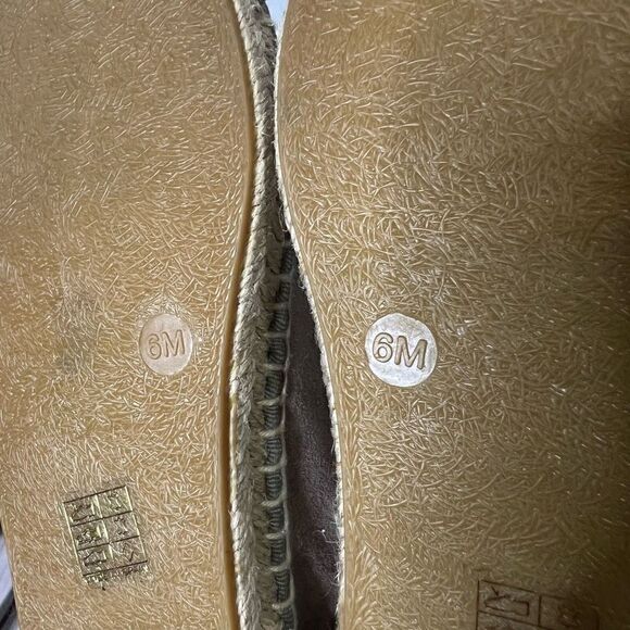 ViNCE Taupe Suede Espadrilles Shoes - Picture 7 of 8